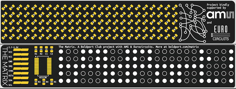 Solder Paste Reflow Stencil for The Matrix